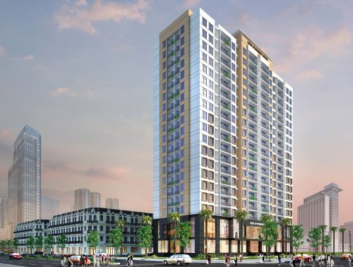 Tòa nhà chung cư của công ty cổ phần Sông Mã